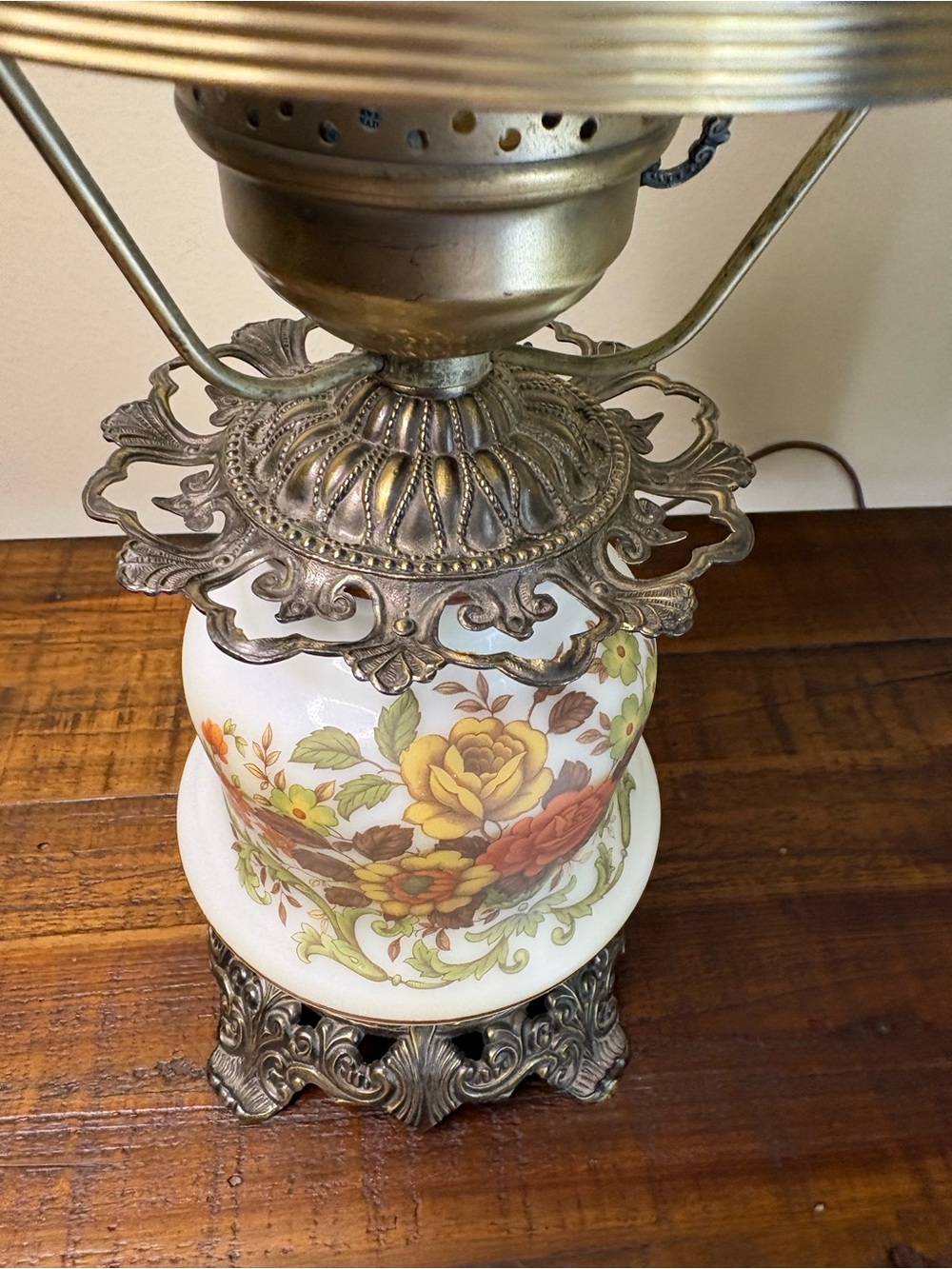 Sale🔥🔥🔥🔥Vintage Quoizel Hurricane Lamp - Picture 4 of 10